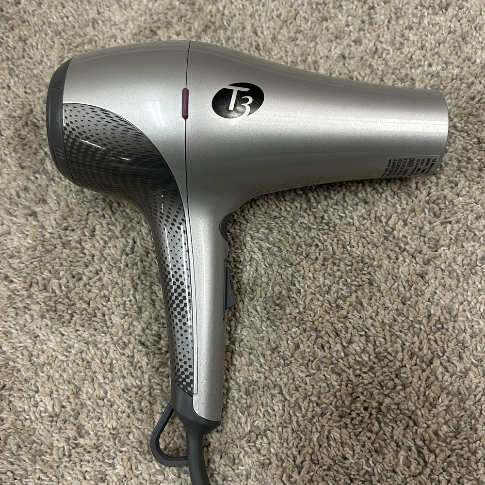 T3 Veloce Professional Hair‎ Dryer 73809 Blow Dryer Gray Tested Working